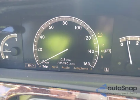 2009 Mercedes-Benz S 550 4Matic from USA, damaged, VIN WDDNG86X19A249859